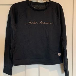 Black Under Armour Crew Neck